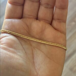 Gold plated Anklet